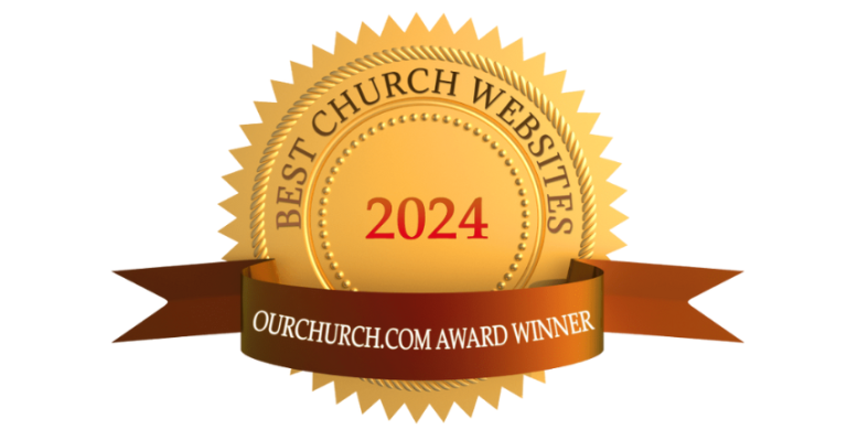 You Deserve the Best Church Websites Award!